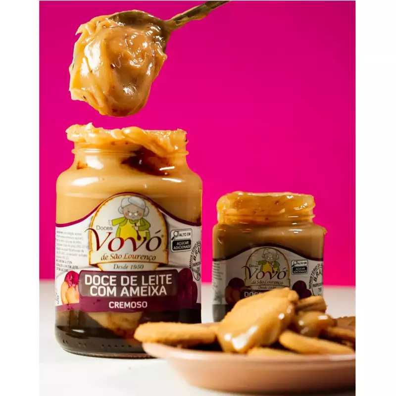 Doce de Leite e Ameixa - 650g
