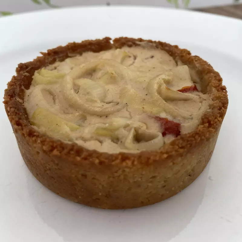 Quiche de Alho Poró