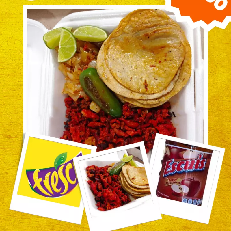 ½ Pastor + Refresco 2 lts