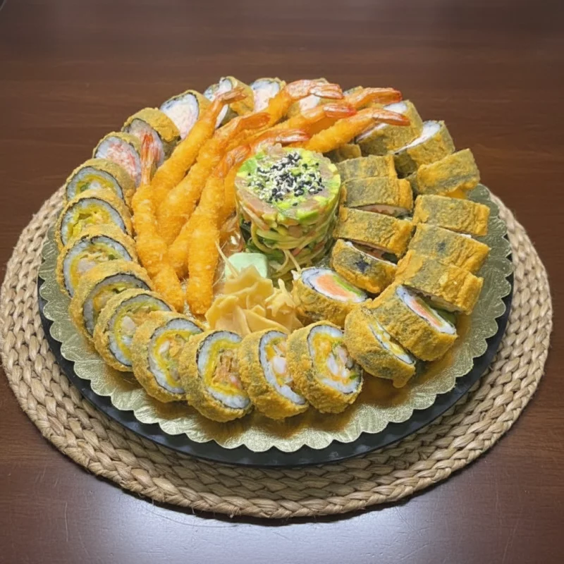 30 rolls Tempura