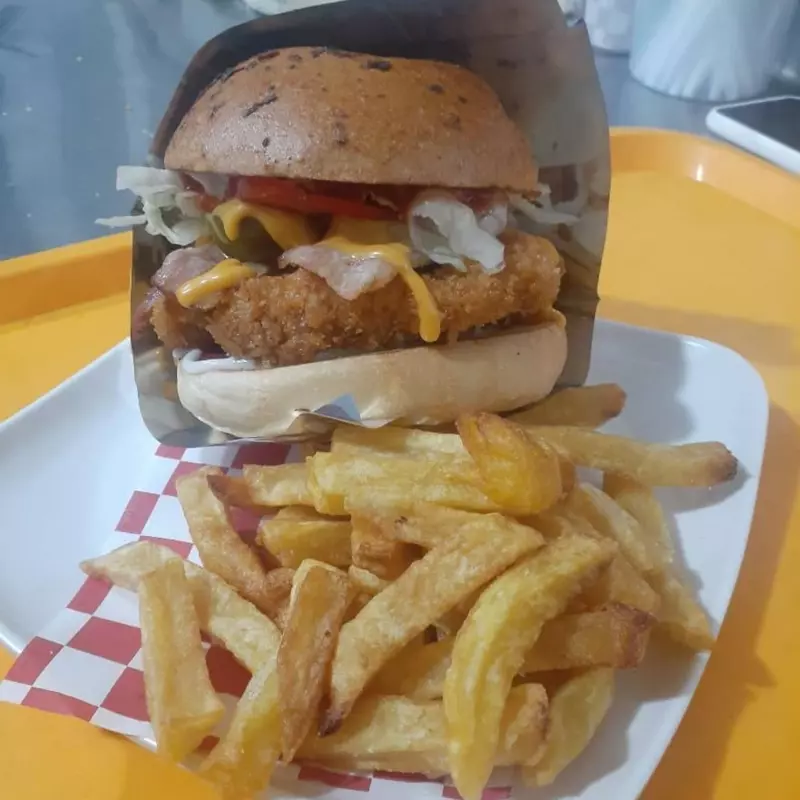 Hamburguesa Crispy