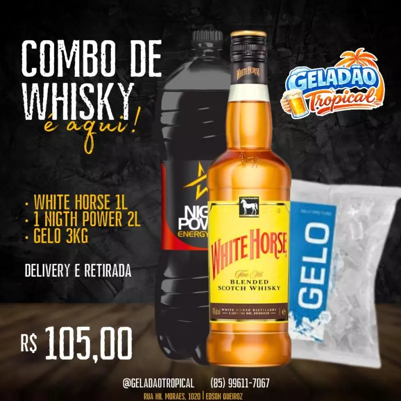 COMBO White Horse+Nigth Power+Gelo