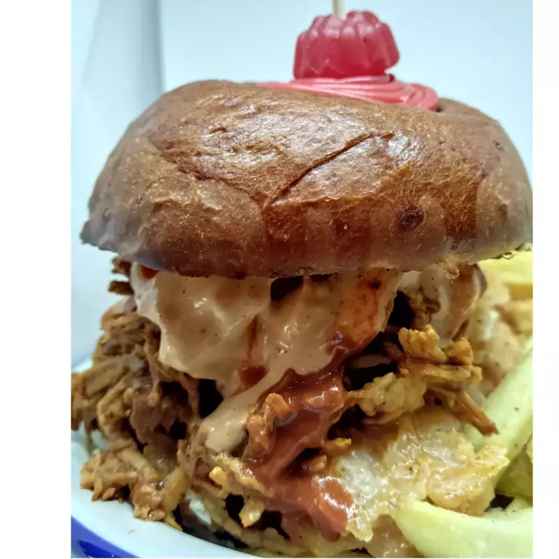 Titty Twister Burger