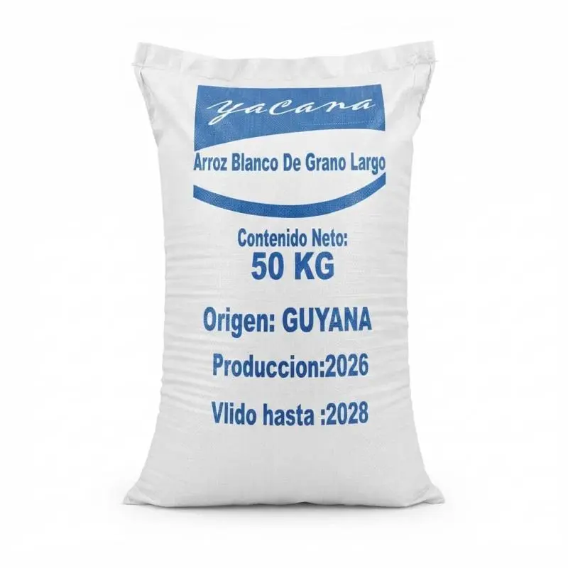 Saco de arroz blanco 50kg