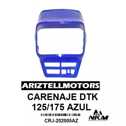 CARENAJE DTK 125/175 AZUL