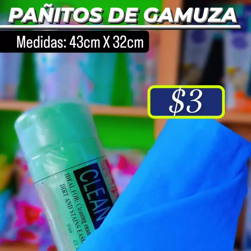 Pañitos de gamuza