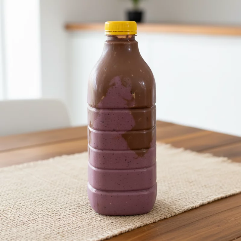 Garrafa 1 Litro Nutella+Paçoca