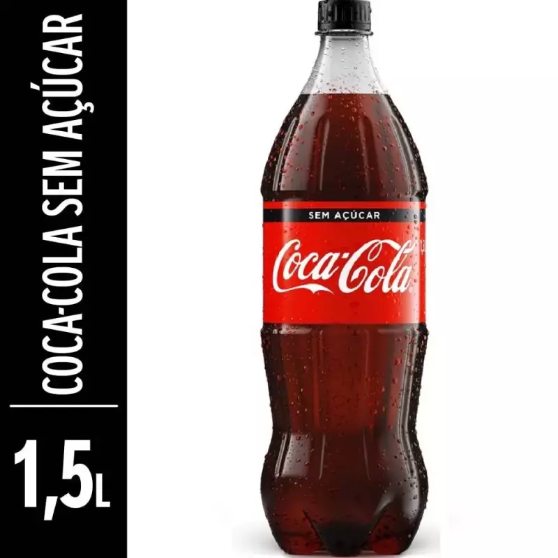 Coca Cola Zero 1,5 Litros