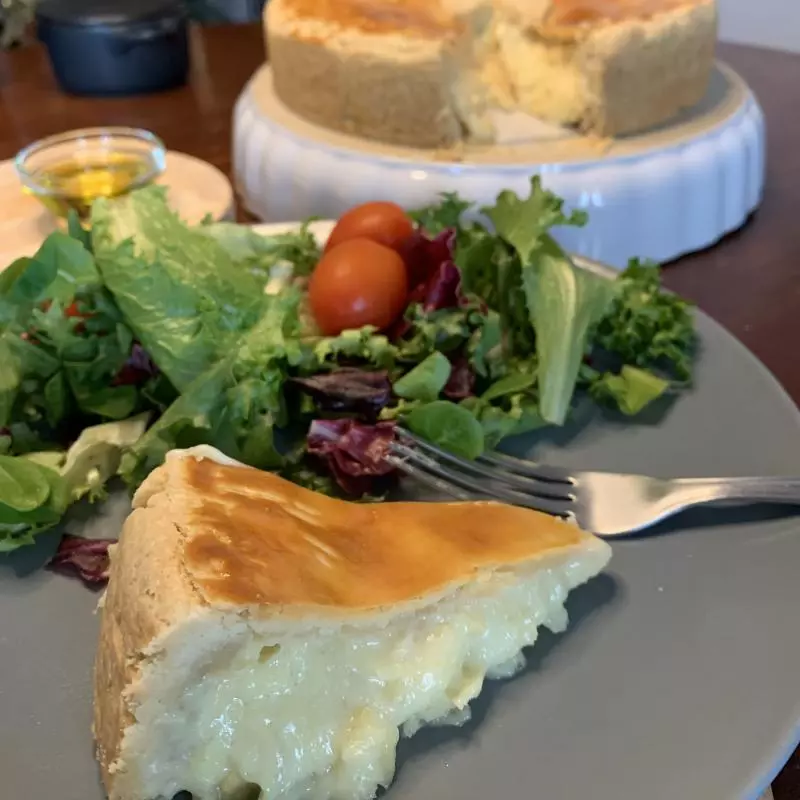 Empadão de bacalhau 400g-individual