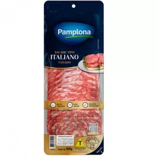 Salame Italiano Pamplona fatiado