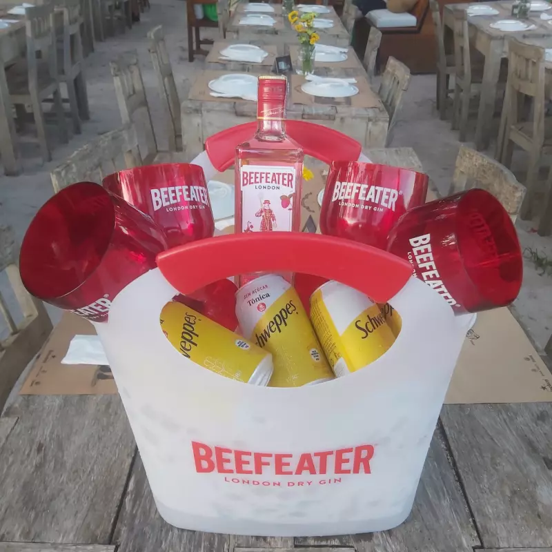 Combo Beefeater Pink