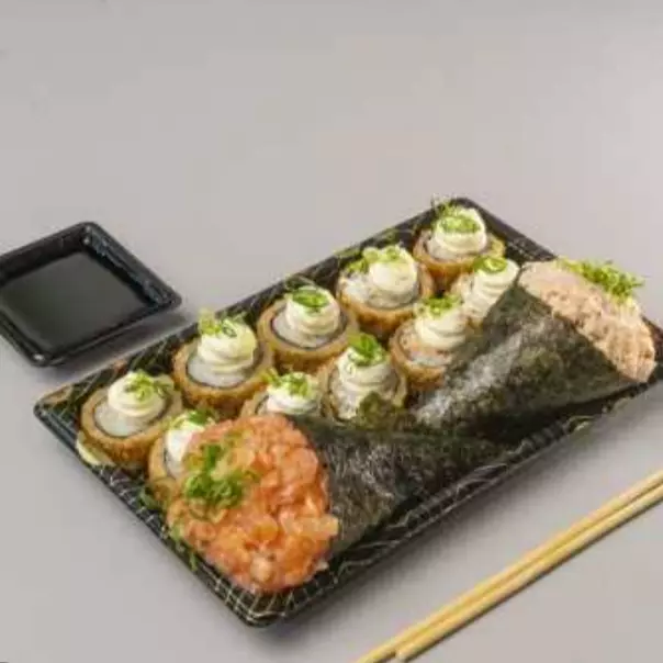 Combo mais temaki 12 peças