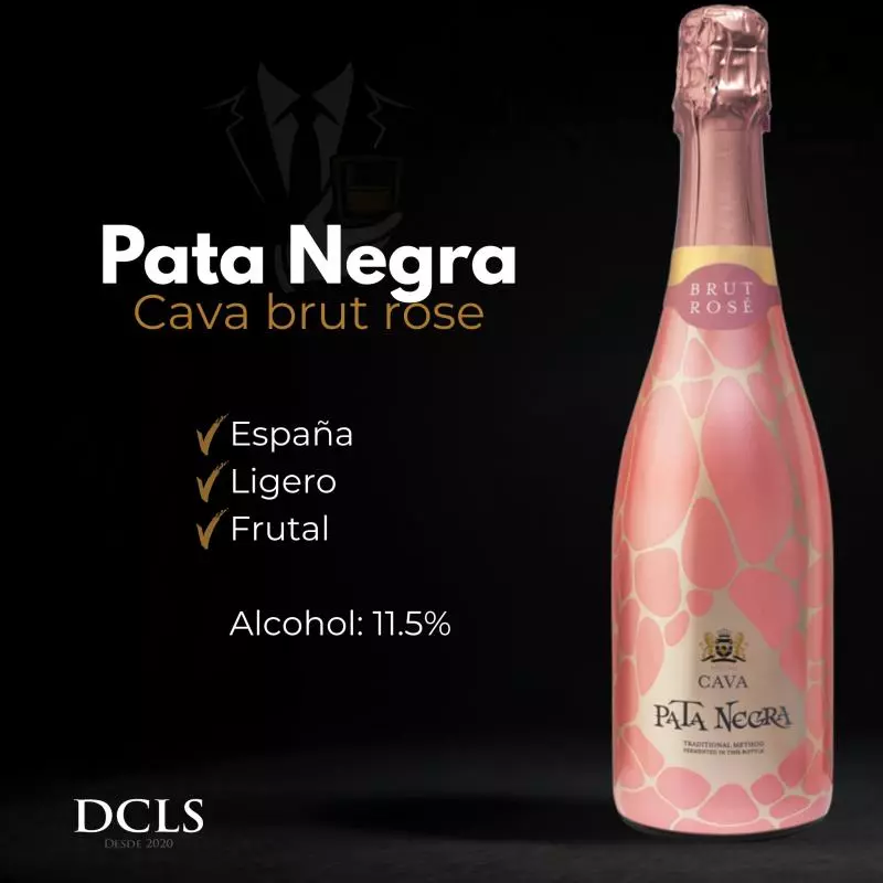 Pata Negra cava rose