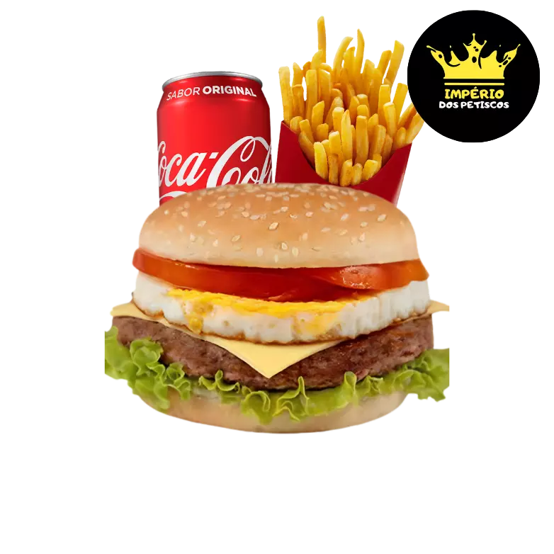 X Egg + Batata + 1 lata