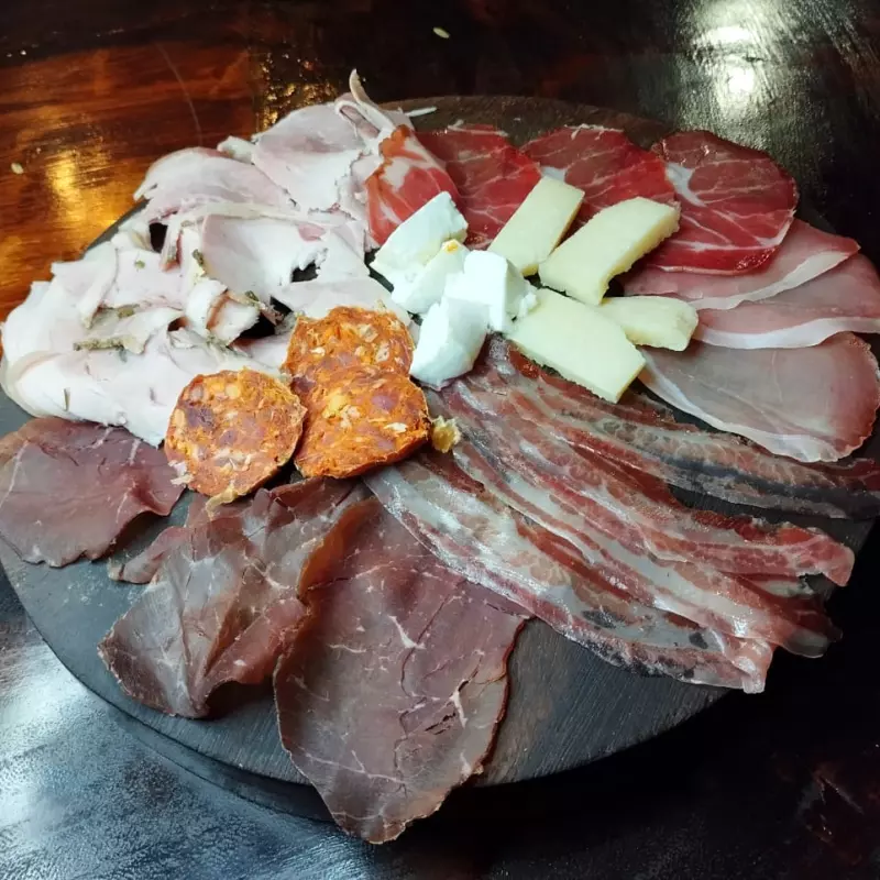 Bandeja Mixta carne y queso