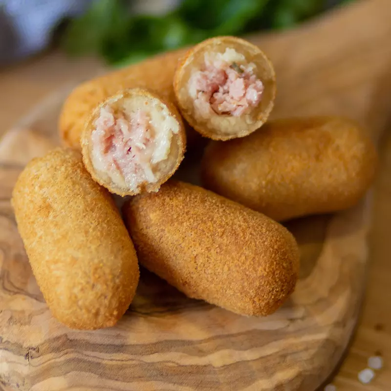 Mini Enrolado Pres/Queijo - 1kg