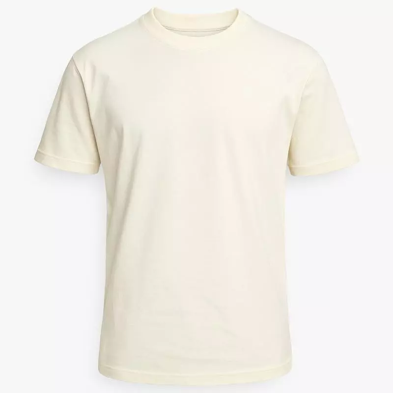Camiseta Básica Beige Crema Premium