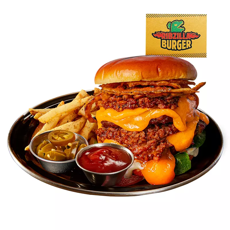 Ribzilla Burger