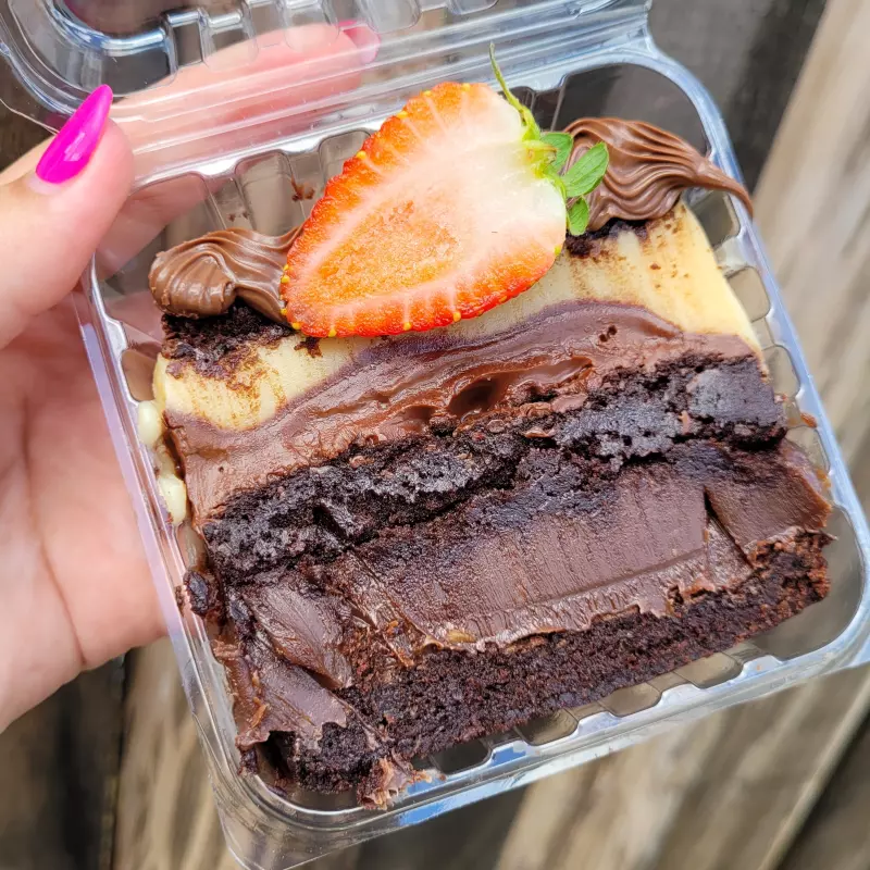 Fatia Brownie supreme