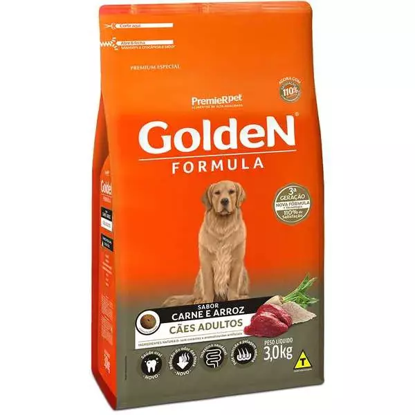Golden Formula Carne e Arroz 15kg