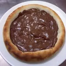 Esfiha de chocolate ao leite