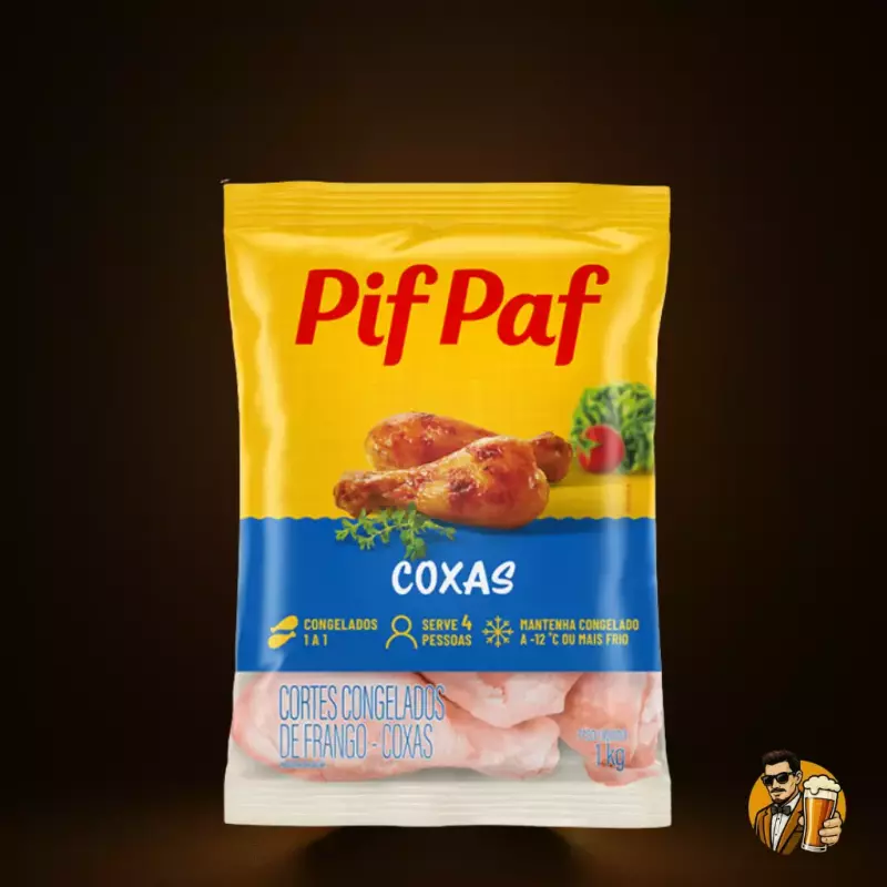Coxa de Frango 1kg Pacote