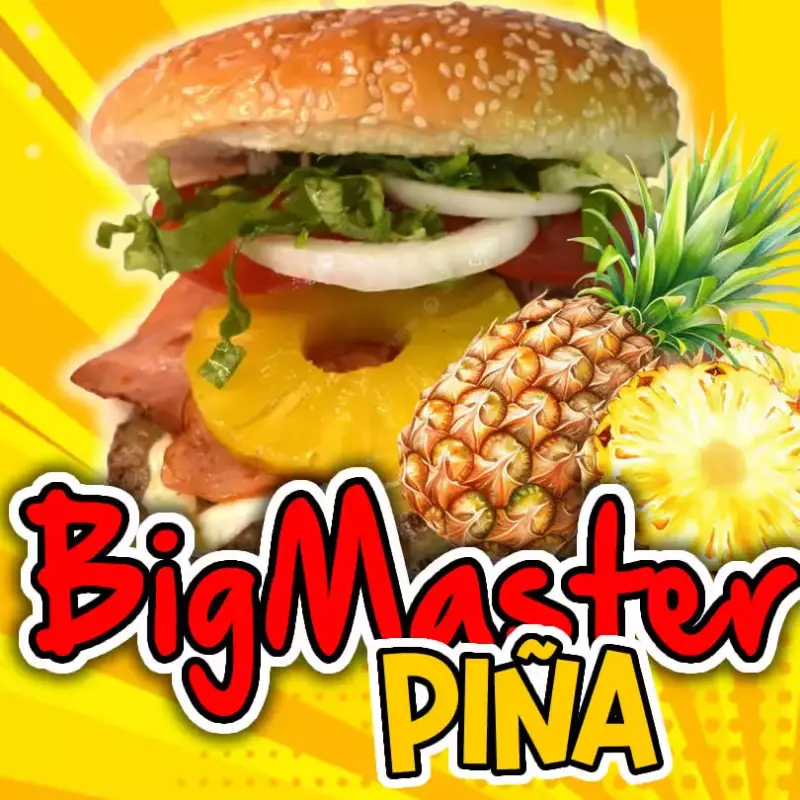 Hamburguesa BigMaster PIÑA