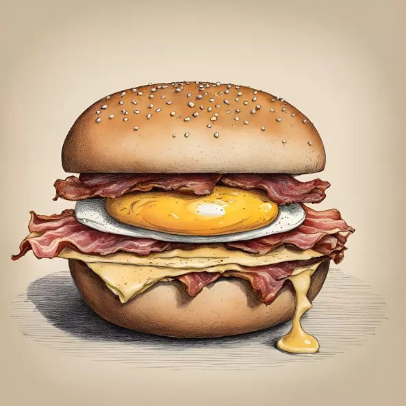 Delicioso X Egg Bacon