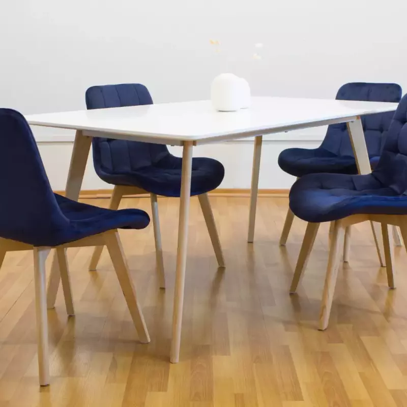 Ultima! Mesa tulip Blanca 160x80