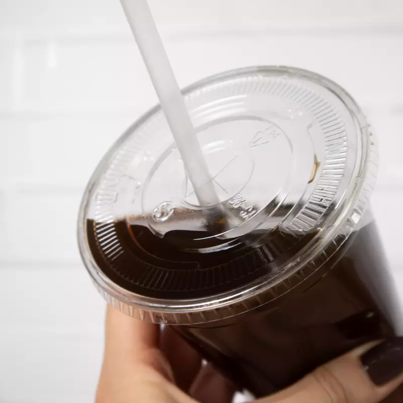 Vaso PET tapa Plana 16 oz