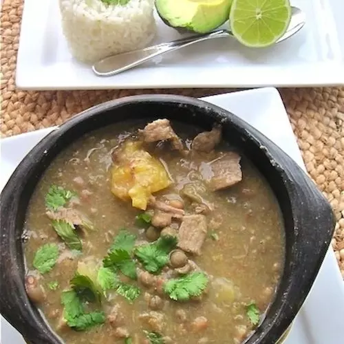 Sancocho de Guandul con Pescado