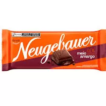 BARRA CHOC MEIO AMARGO NEUGE 80G