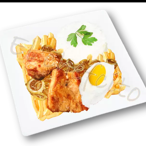 Lomito de cerdo a lo pobre