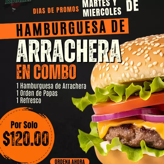 Combo Arrachera
