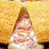 Pastel De Presunto Com Queijo