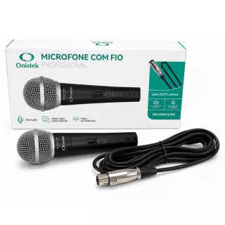 MICROFONE C/FIO ONISTEK ON-M0014/5M