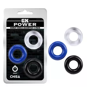 DONUTS RINGS-ASSORTED X3