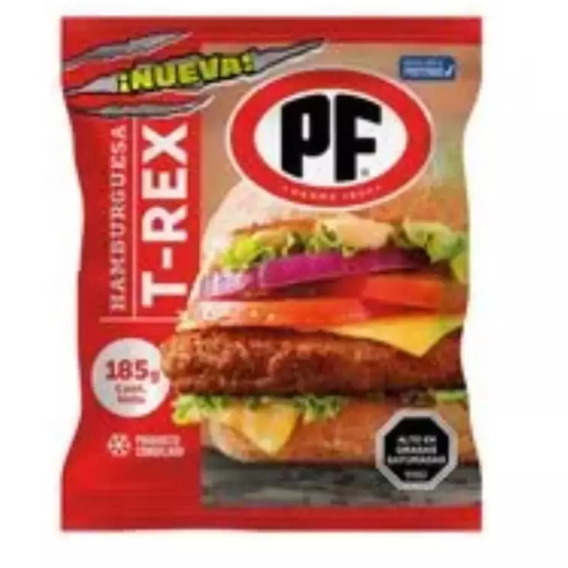 Hamburguesa T rex 185grs
