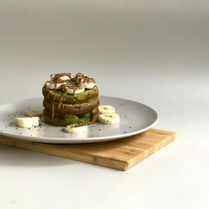 PANCAKES DE ESPINACAS, VEGANOS