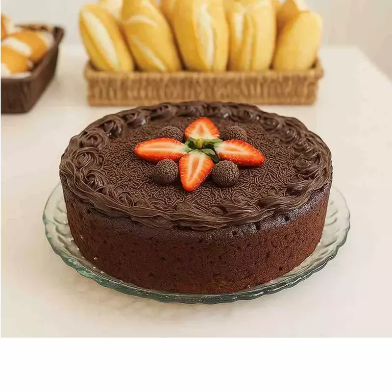 Big Bolo Piscininha de Chocolate