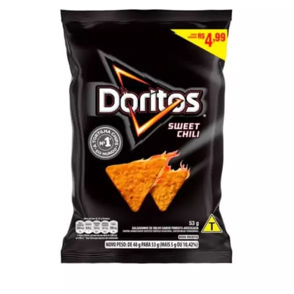 DORITOS SWEET CHILI 84 G 10 UNIDADES
