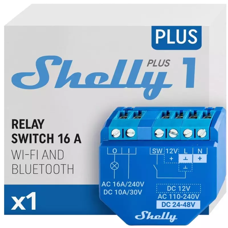 Shelly interruptor de relé WiFi
