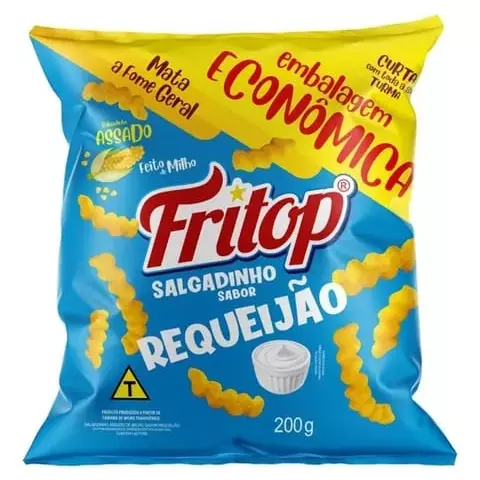 Salgad. Fritop Requeijão 200g