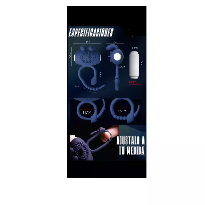 anillo vibrador cock ring