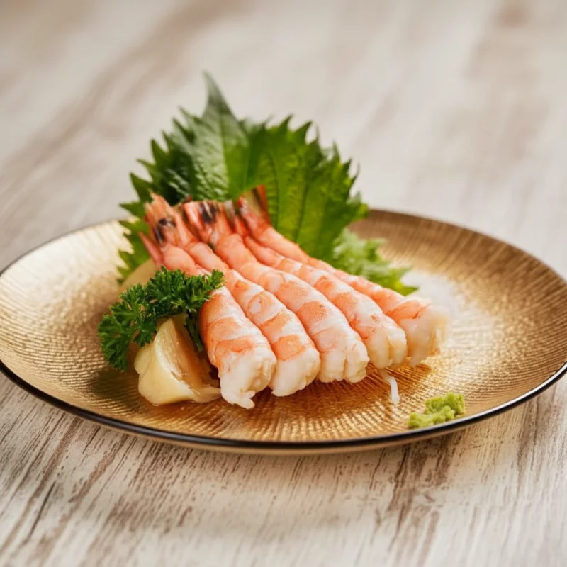 Sashimi de Camarão