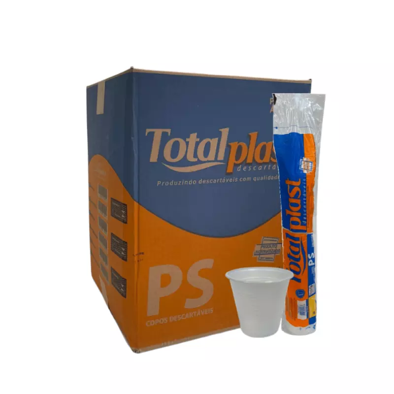 Caixa de copo descartável