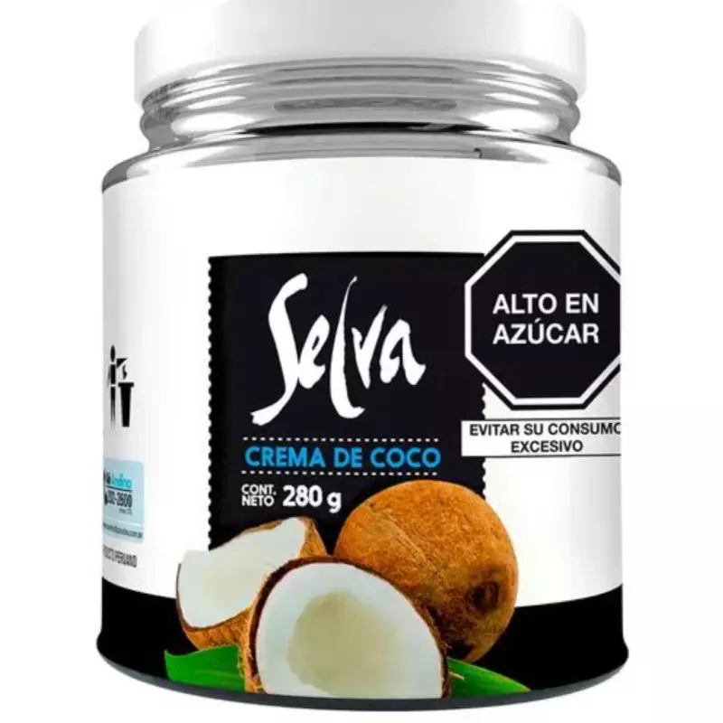 CREMA DE COCO SELVA 280GR