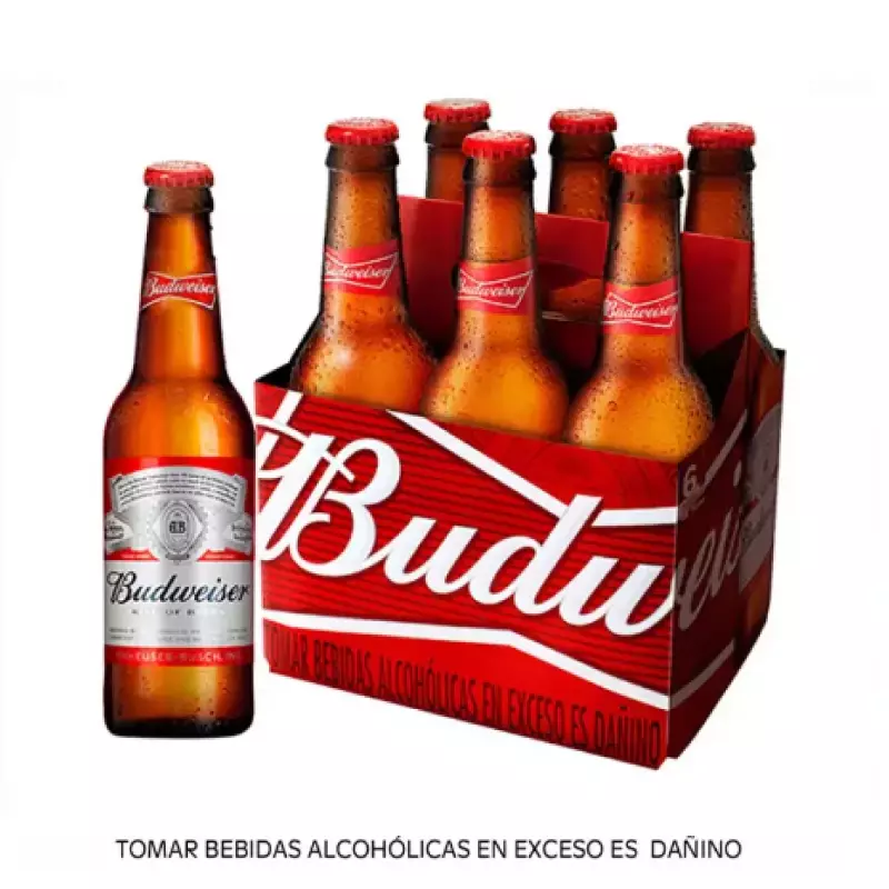Six(6 und ) Pack Budweiser 343ml