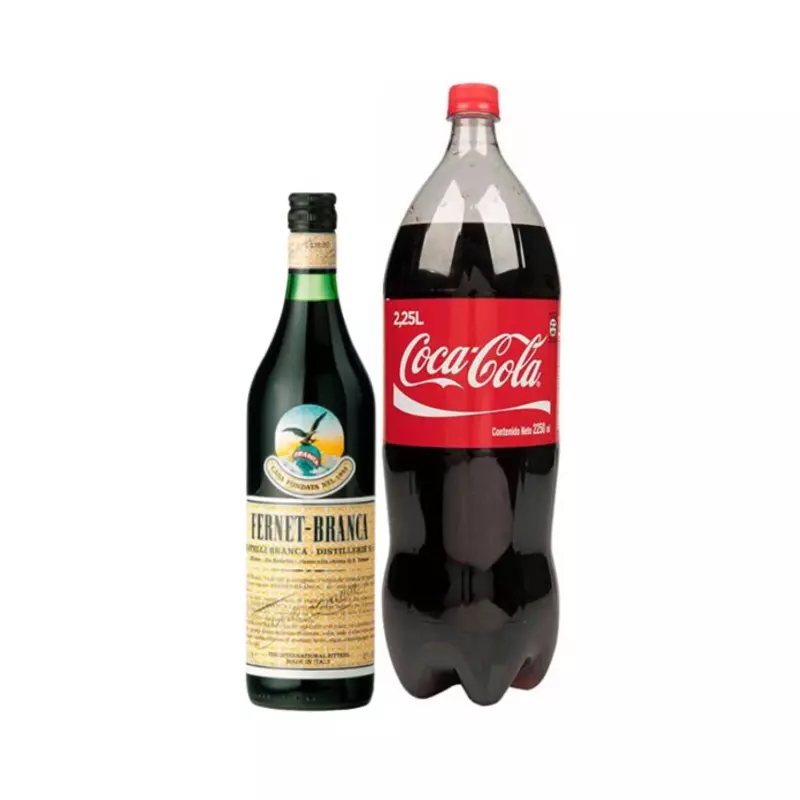 Fernet 750cc + 1 Coca Cola 2.25L