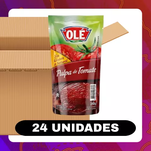 Bulto Olé Pulpa Tomate 340g